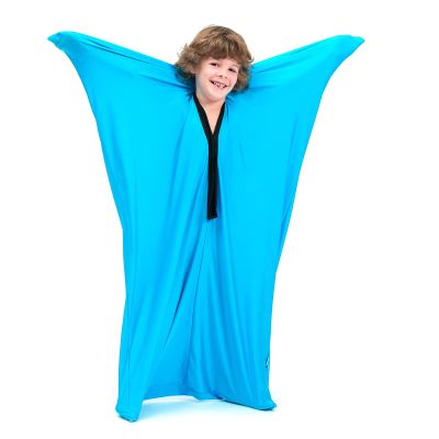 SANHO Sensory Sock Body Sock,X-Large,Perfect for Children with Sensory Processing Disorder,Updated Version,Bright Blue