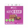 No Sugar Keto Bar Snack, Fudge Brownie, Low Carb Healthy Snack, 480g view 2