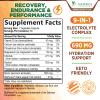Daily Electrolyte Replenisher Tablets - 9 Essential Electrolytes and Minerals for Hydration Supplement, Salt Tablet for Runners, Vegan, Sugar-Free, Keto-Friendly, Non-GMO - 60 Tablets (60 Servings) view 2