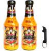 Baron West Indian Hot Sauce 14oz (397 g) 2-Pack  Product of St. Lucia  Curated & Packaged by ODatzGood view 1