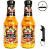 Baron West Indian Hot Sauce 14oz (397 g) 2-Pack  Product of St. Lucia  Curated & Packaged by ODatzGood view 4