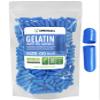 XPRS Nutra Size 00 Empty Capsules - 500 Count Empty Gelatin Capsules - Pills DIY Capsule Filling - Fillable Pill Gel Caps for Do-It-Yourself Supplements (Blue)