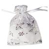 100Pcs/Pack Snowflake Jewelry Packing Drawable Christmas Organza Bag Wedding Gift Bags Pouches Package (5.12x7.08" (13x18cm)) view 3