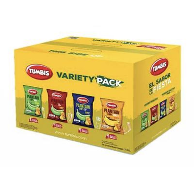 Tumbis Plantain Chips Variety Pack_AB