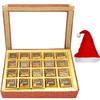 Ghasitaram Gifts Christmas Gifts Christmas Chocolates 20 pcs Assorted Chocolates 300 GMS Hamper Box view 1