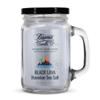 Black Lava Hawaiian Sea Salt  Strong Scent Candle with Sea Salt, Jasmine & Rosewater  90 Hour Burn  12oz Mason Jar  Made in USA  Beamer Candle Co. view 1