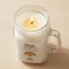 Lux Linen Candle  Odor Eliminating, Strong Scent  Light Fresh Laundry  Long Lasting 90 Hour Burn  Large 12oz Mason Jar  Made in USA  Beamer Candle Co. view 3