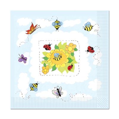 Club Pack of 192 Multi-Colored Garden Disposable 2