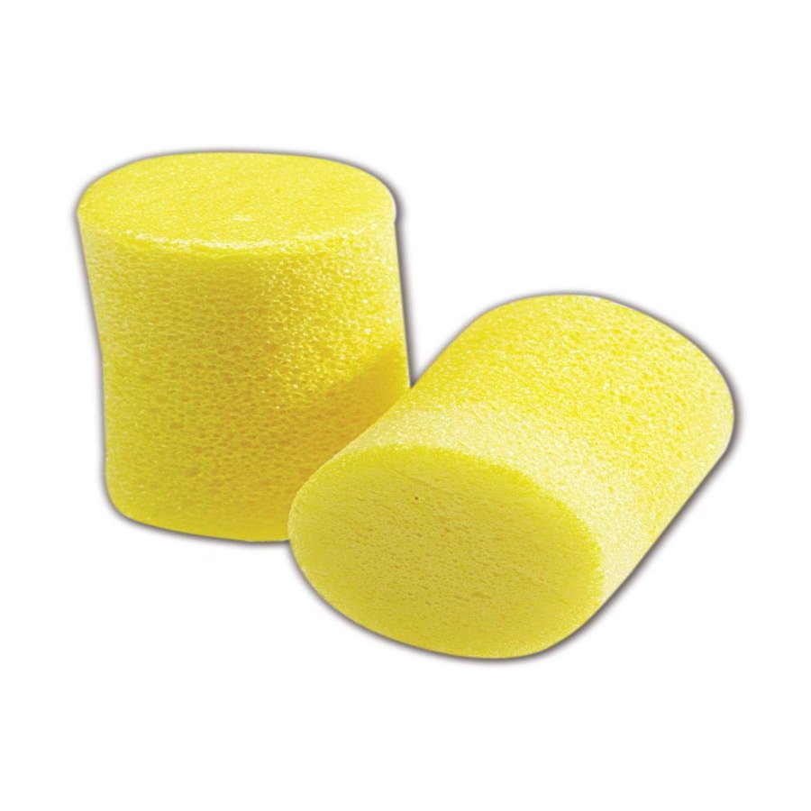 3M Ear Plugs, E-A-R Classic OCS1137, Foam, Uncorded, Disposable, NRR 29, for Drilling, Grinding, Machining, Sawing, Sanding, Welding, 1 Pair/Pillow Pack, 200 Pair/Box, 10 Boxes