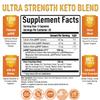 Purely Optimal Keto BHB & Apple Cider Vinegar Capsules - Exogenous Ketones Supplement with The Mother for Ketosis Support, Healthy Lifestyle & Overall Well-Being - 90 Capsules view 2
