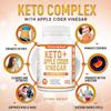 Purely Optimal Keto BHB & Apple Cider Vinegar Capsules - Exogenous Ketones Supplement with The Mother for Ketosis Support, Healthy Lifestyle & Overall Well-Being - 90 Capsules view 3