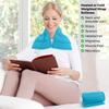 Microwavable Heating Pads Set of 2 Natural Moist Heat Pad for Back Pain, Neck and Shoulders, Nerve, Cramps, Lower Lumbar Relief view 2