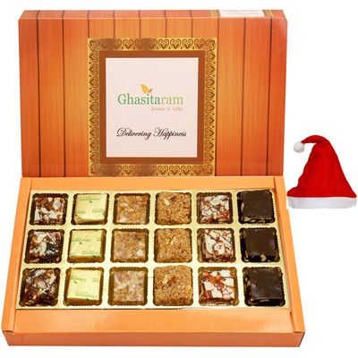 Ghasitaram Gifts Christmas Gifts - 18 pcs Assorted Bites 360 GMS