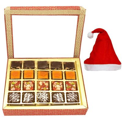 Ghasitaram Gifts Christmas Gifts - 20 pcs Ghasitaram Special Bites 500 GMS Hamper Box