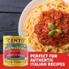 Cento Certified San Marzano Whole Peeled Tomatoes, 28 Oz (Pack of 6), Canned Plum Tomatoes in Thick Puree with Basil, Grown and Processed in Italy view 4