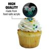 Cathulhu Cupcake Picks Toppers Decoration Set of 6 view 3