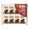 KIMNORI Seasoned Seaweed Snacks Sheets  Organic Korean BBQ Flavor 24 Individual Packs, Roasted Crispy Premium, 100% Natural Laver, Kim Nori 4g 0.14 Ounce view 1