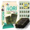 KIMNORI Seasoned Seaweed Snacks Sheets  Organic Sea Salt Flavor 24 Individual Packs Roasted Crispy Premium 100% Natural Laver Kim Nori 4g 0.14 Ounce view 1