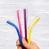 0.59 Inches Glass Straw Cap Fit the Tumblers with Lids and Straws, Straw Cover Clear, Keeps all the Dust Out, Healthy, Reusable,Eco Friendly view 2