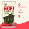 KIMNORI Seasoned Seaweed Snacks Sheets  Organic Sweet 'N Spicy Flavor 24 Individual Packs Roasted Crispy Premium 100% Natural Laver Kim Nori 4g 0.14 Ounce view 3