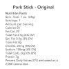 Big Fork Original Pork Snack Sticks  Small Batch, Hickory-Smoked Meat Sticks | 100% Berkshire Pork | Keto, Paleo, Gluten-Free, High-Protein Snack | 20 Count (1 oz Each) view 4