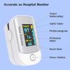 Pulse Oximeter, OLED Display Oxygen Monitor Fingertip, Blood Oxygen Saturation Monitor (SpO2) with Carrying Case, Batteries and Lanyard view 2