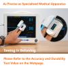 Pulse Oximeter, OLED Display Oxygen Monitor Fingertip, Blood Oxygen Saturation Monitor (SpO2) with Carrying Case, Batteries and Lanyard view 3