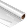 STOBOK Clear Cellophane Wrap Roll - Unfolded Width 31.5 in x 100 Ft 3 Mil Thicken Transparent Long Film Wrappings for Flowers Craft Basket Packing Paper view 1