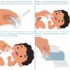 Innovo FSA/HSA Eligible Hospital Grade Silicone Twister Bulb Baby Ear Syringe and Nasal Aspirator, Sucks Snot and Mucus, Cleanable and Reusable, Clear view 3