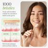 VIVAGO Bamboo Toothbrushes 10 Pack - BPA Free Soft Bristles Toothbrushes, Eco-Friendly, Natural Wooden Toothbrush view 3