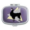 Gothic Llama Rectangle Pill Case Trinket Gift Box view 1