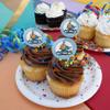 Mechanic Girl Riding Mecha Robot Tank Mech Engineer Cupcake Picks Toppers Decoration Set of 6 view 4