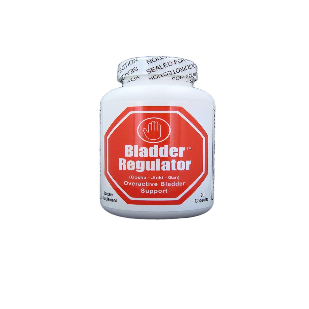 Bladder Regulator, Gosha Jinki Gan. an Effective Herbal Bladder Control for Women & Men. 90 Vegan Capsules.