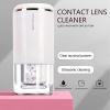 UpaClaire Ultrasonic Contact Lens Cleaner 2.0 (2nd Generation), Intelligent Cleaning Machine for Soft and Rigid Contact Lenses, White view 2
