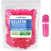 XPRS Nutra Size 0 Empty Capsules - 500 Count Empty Gelatin Capsules - Pills DIY Capsule Filling - Pure Bovine Pill Gel Caps for Do-It-Yourself Supplements (Azalea Pink)