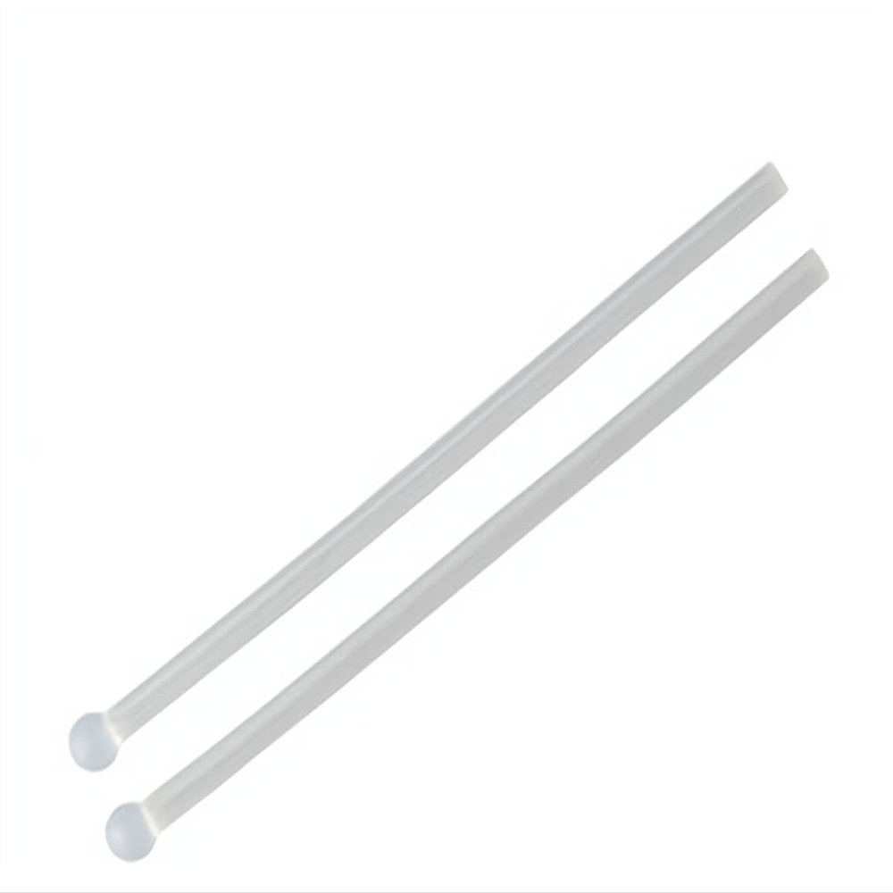 BEHLINE Silicone Replacement Temple Tips Sleeves Ear Cover fit for Eyeglasses Sunglasses Air Spirit Titaniums Frames,Glasses Earsocks (White)