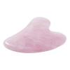 Guasha Scraping Massage Tool  Rose Quartz Gua Sha Board - Traditional Scraper Tool for Anti-Aging - 100% Natural Pink Quartz Stone Guasha - Gasha Massage Stones by Sandine view 4