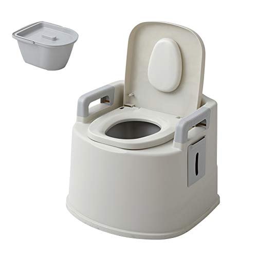 Portable Bedside Commode,Toilet Seat for Travel Camping and Hiking,Elderly Pregnant Women Toilets