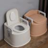 Portable Bedside Commode,Toilet Seat for Travel Camping and Hiking,Elderly Pregnant Women Toilets view 2