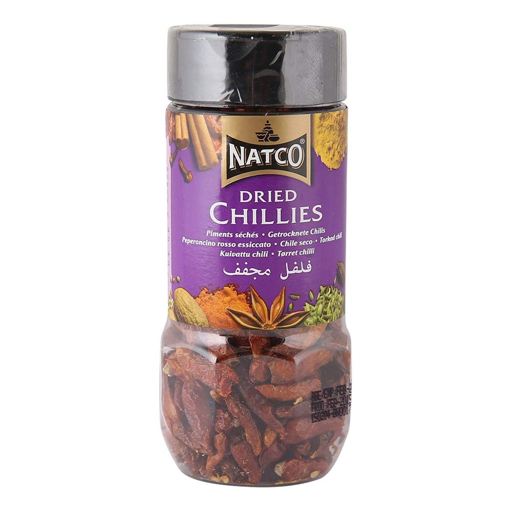 Natco Dried Red Chillies - 50g - (pack of 4)