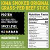 Beef Jerky Variety Pack, Iowa Smoked Recipe 3 Flavors, No Sugar, Non-GMO, 100% Grass Fed Beef Sticks. No Nitrates, Gluten, Soy, MSG, Dairy, or Nuts. Paleo, Whole30 and Keto Snack. Low Calorie High Protein Meat Stick (4 Original, 4 Garlic, 4 Jalapeo, view 2