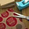 GRAPHICS & MORE Poems are Hard Bacon Premium Kraft Gift Wrap Wrapping Paper Roll view 3