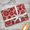 GRAPHICS & MORE Poems are Hard Bacon Premium Kraft Gift Wrap Wrapping Paper Roll view 4