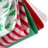 Blisstime Christmas Tissue Paper Gift Wrapping Paper, 200 Sheets, 13.5" X 19.5", White, Red, Green, Red Stripe, Christmas Trees Design view 2