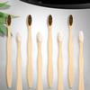 Boao 20 Count Bamboo Toothbrushes Soft Bristle Wooden Charcoal Toothbrushes Bulk for Adults Reusable Travel view 3