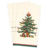 Homlouue 100 PCS Christmas Napkins Disposable, 3 Ply Paper Christmas Tree Napkins, Decorative Napkin for Bathroom Home Kitchen Dinner, Guest Paper Hand Towels for Xmas Winter Holiday Party Supplies view 1
