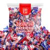 Patriotic Party Candy Mix | 3-Pound Bag, About 180 Pieces | Popping Rocks, Lollipops, Peppermint Drops view 1