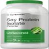 Horbaach Soy Protein Isolate Powder | Vegan & Unflavored | for Smoothies, Shakes, Baking, and Cooking | 3 lb | Vegetarian, Non-GMO, Gluten Free view 1