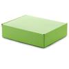 10ea - 8 X 8 X 3 Apple Green Corrugated Tuck Top Box-Pkg view 1