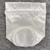 Omoi no Akashi (Urn Cover Bag), Satin Bag, Cute, Perfect for Separate Ribs, Replacement, White, Size 2 view 3